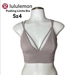 Lululemon Pushing Limits sports bra Sz4